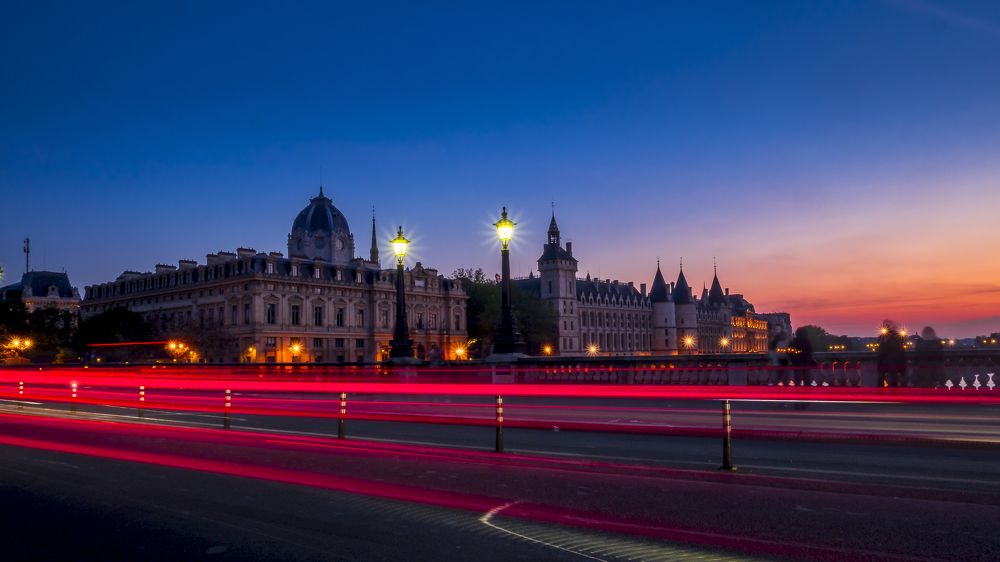 Fin d'heure dorée sur le 36 quai des orfèvres