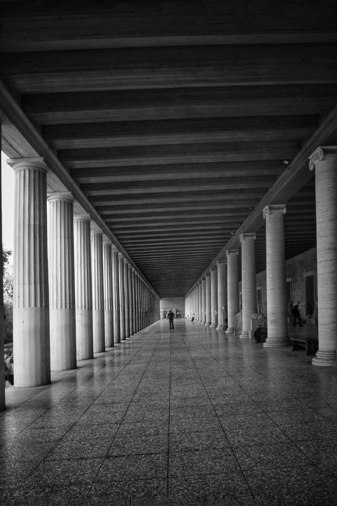 Black and white symmetry