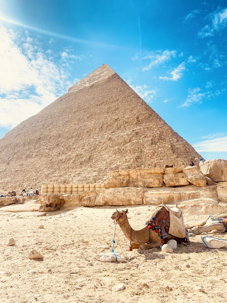 Pyramids of Giza , Egypt