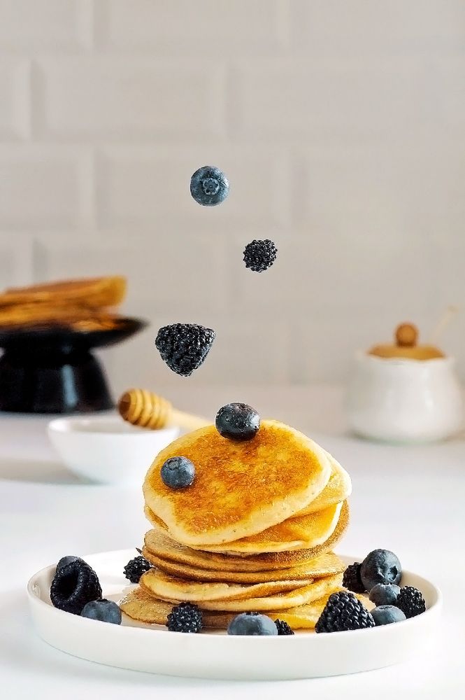 Утро. Завтрак. Оладушки.