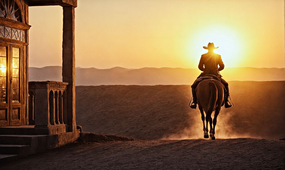 Настроение: зайти в Saloon, выпить виски и раствориться в закате