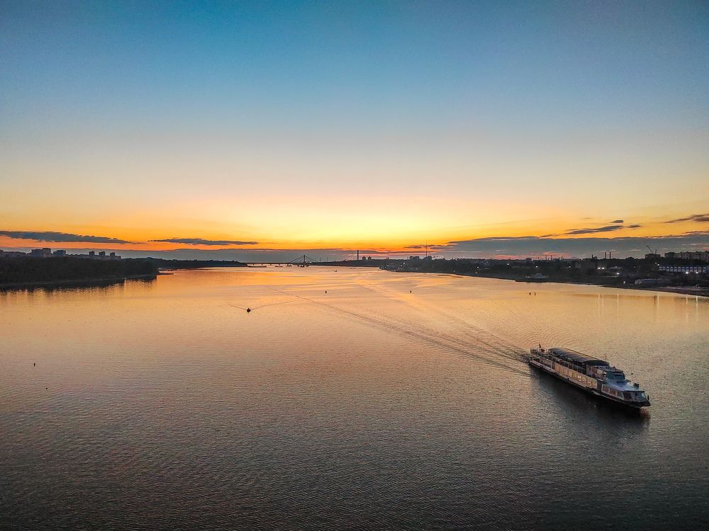 На закате дня