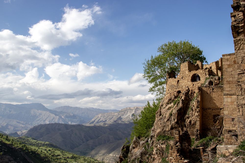 руины аула Гамсутль