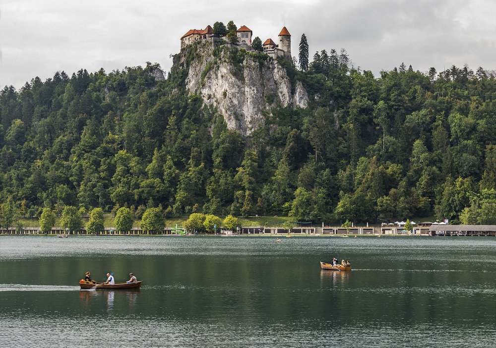 На озере Блед.