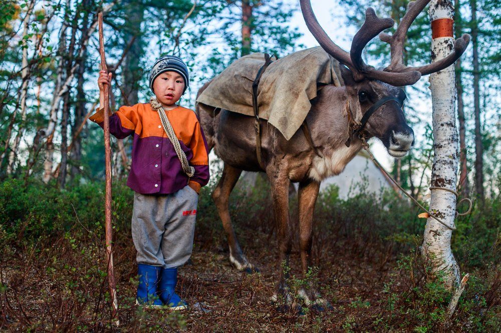 Детство в лесу
