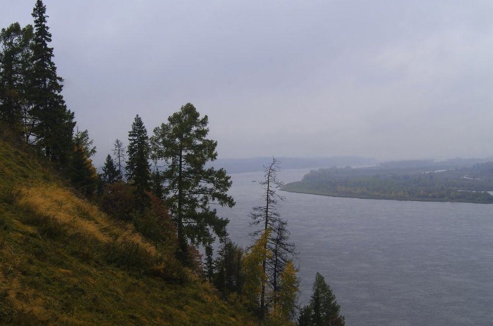 Дождливая осень на Каме