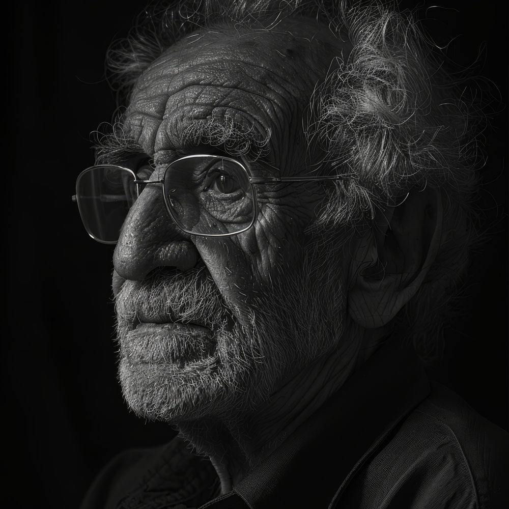 Портрет пожилого мужчины