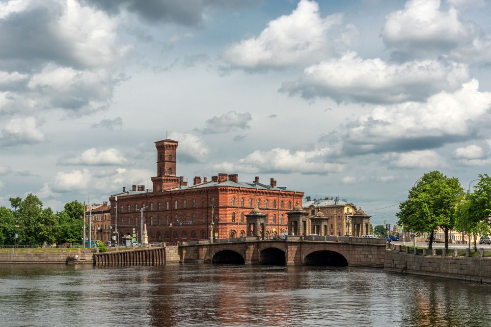 Летний Петербург. Старо-Калинкин мост