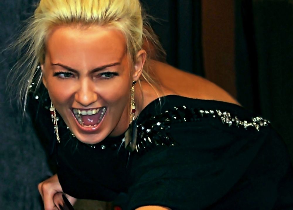 Эмоция победы.