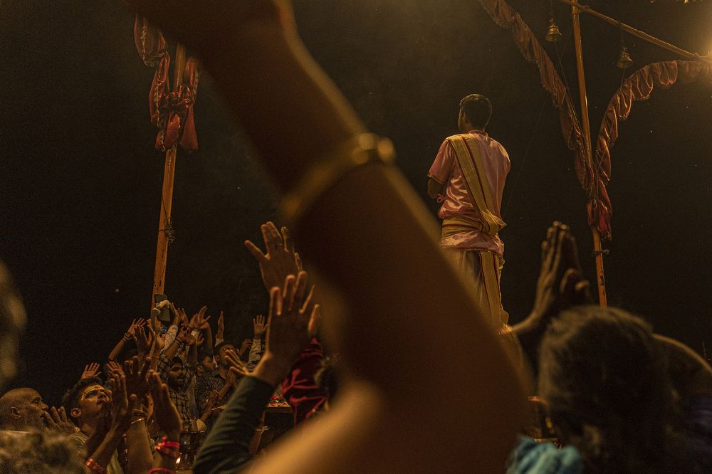 Ганга Аарти в Варанаси