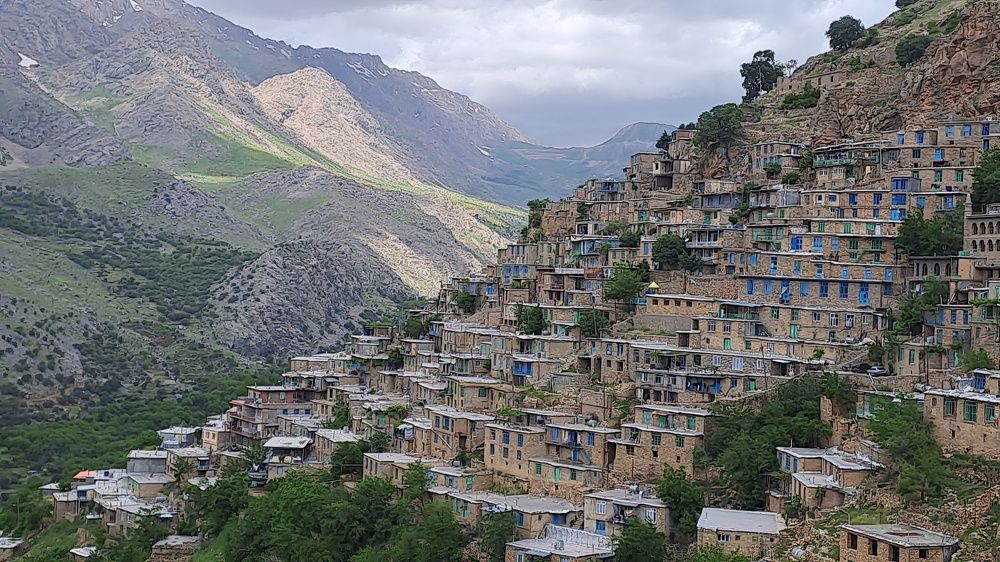 The architecture house on mountains
