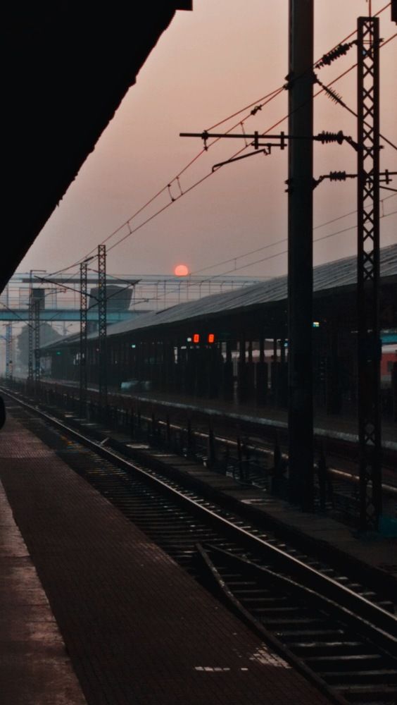 Morning In the Railway Station