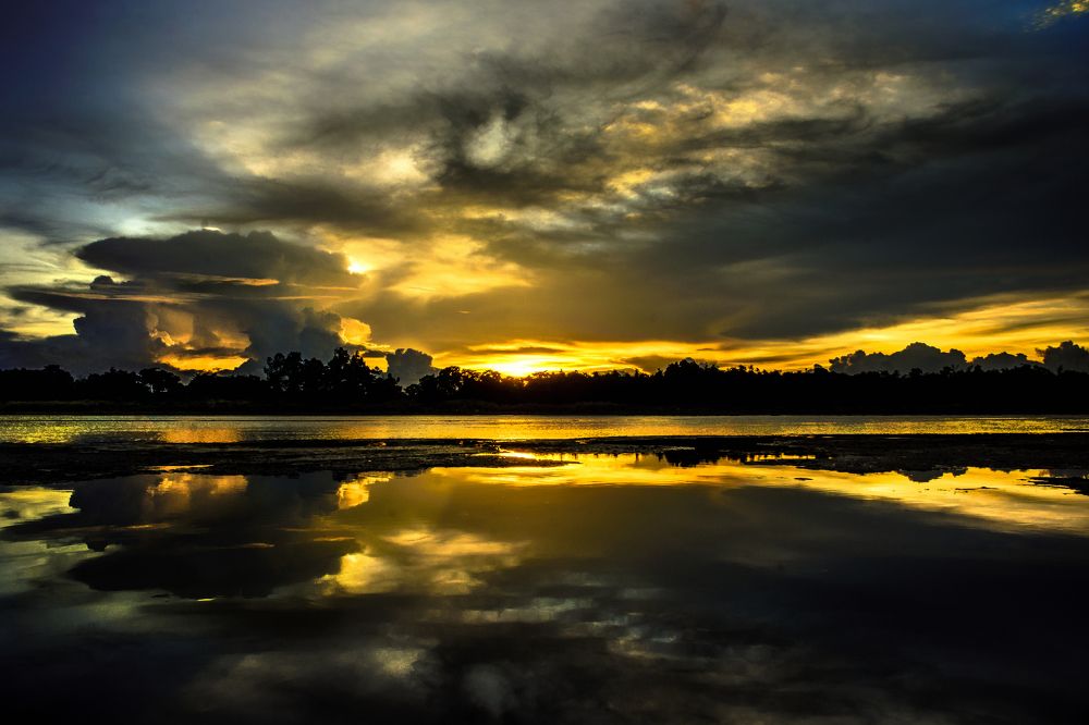 Just Before The Sunset