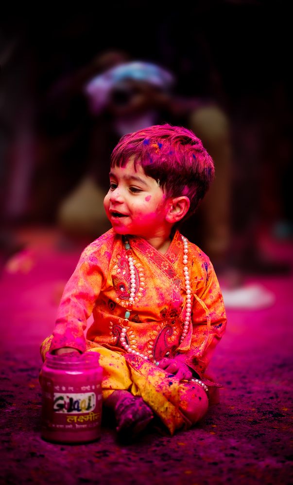 Holi Portrait