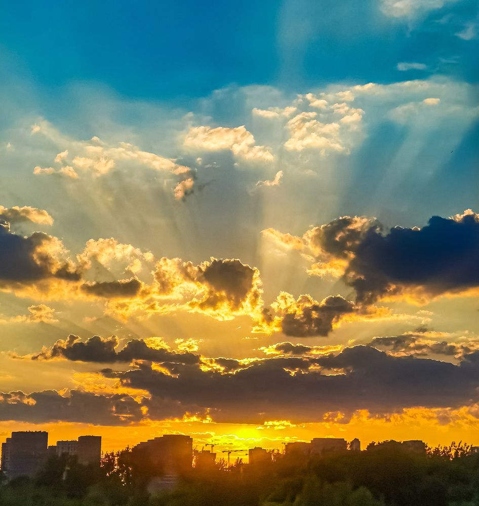 Последние лучи.