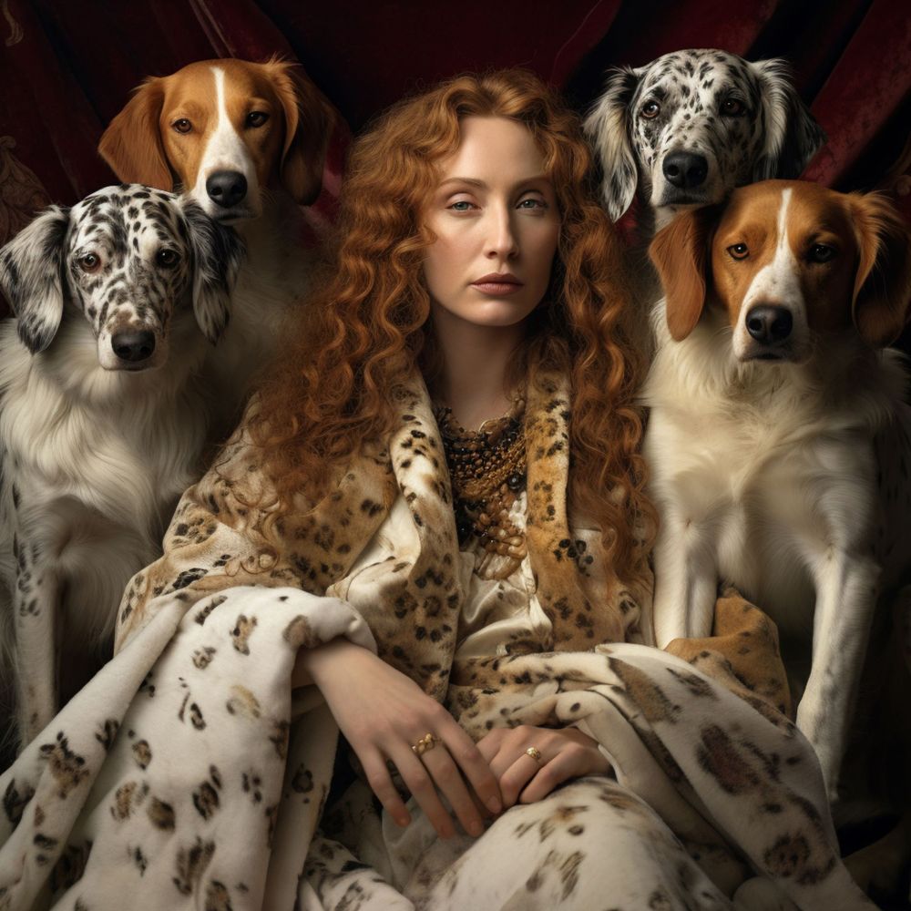 The Queen of Spotted Dogs