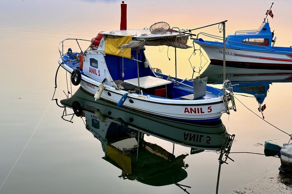 Boats at Sunset