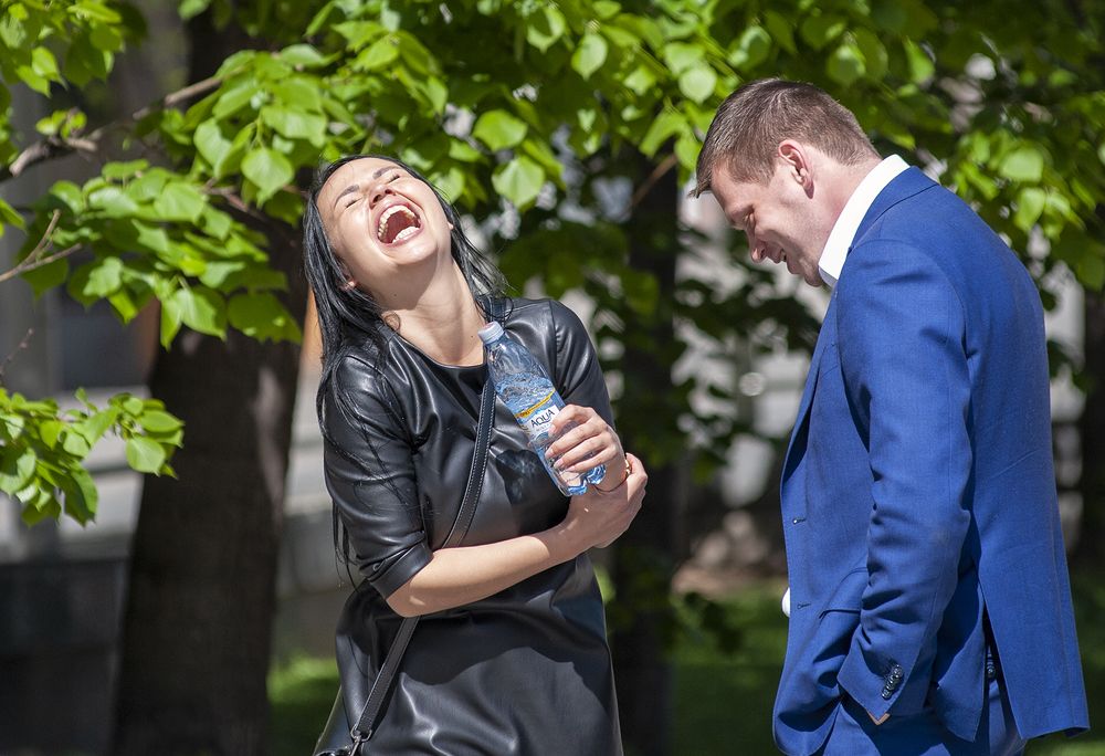 Рассмешил ...