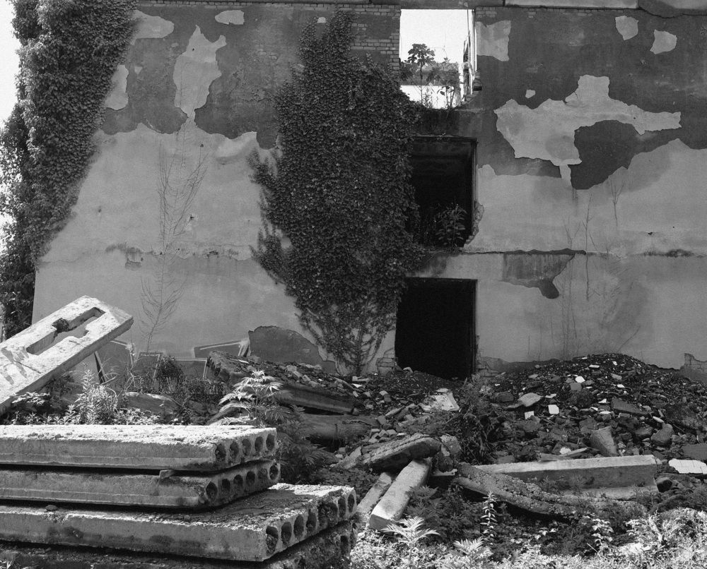 buried building