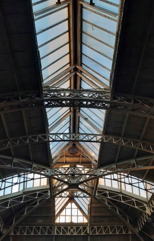 Своды Витебского вокзала.