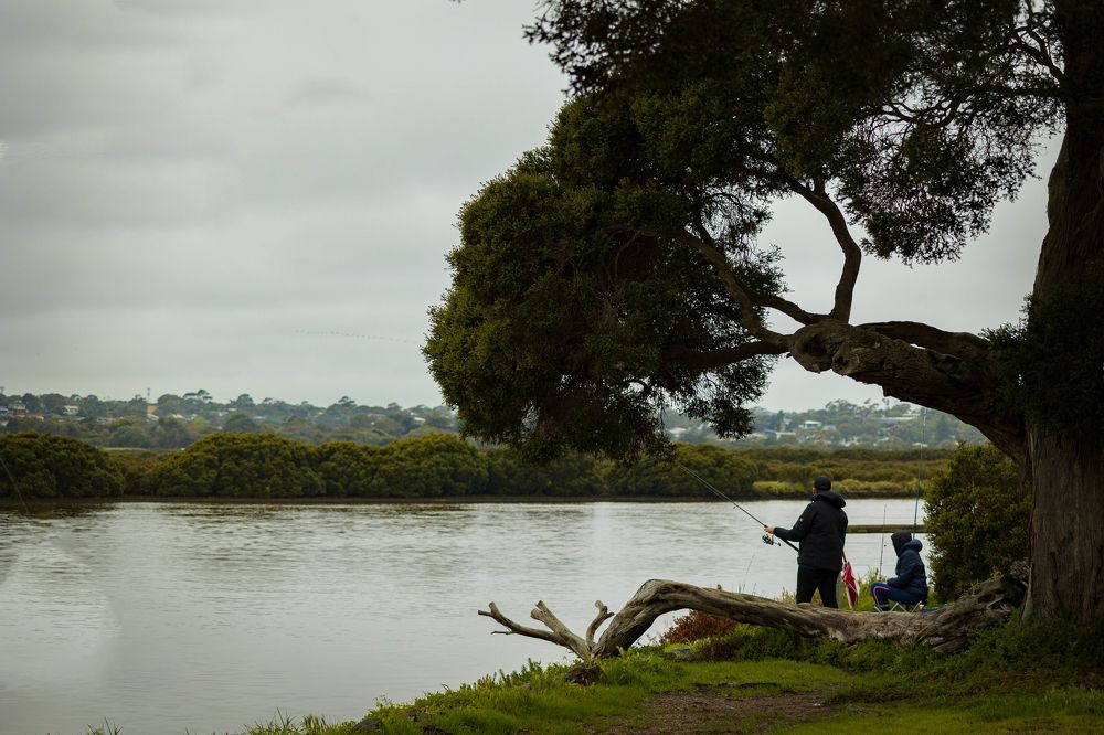 Standing alone at Barwon River
