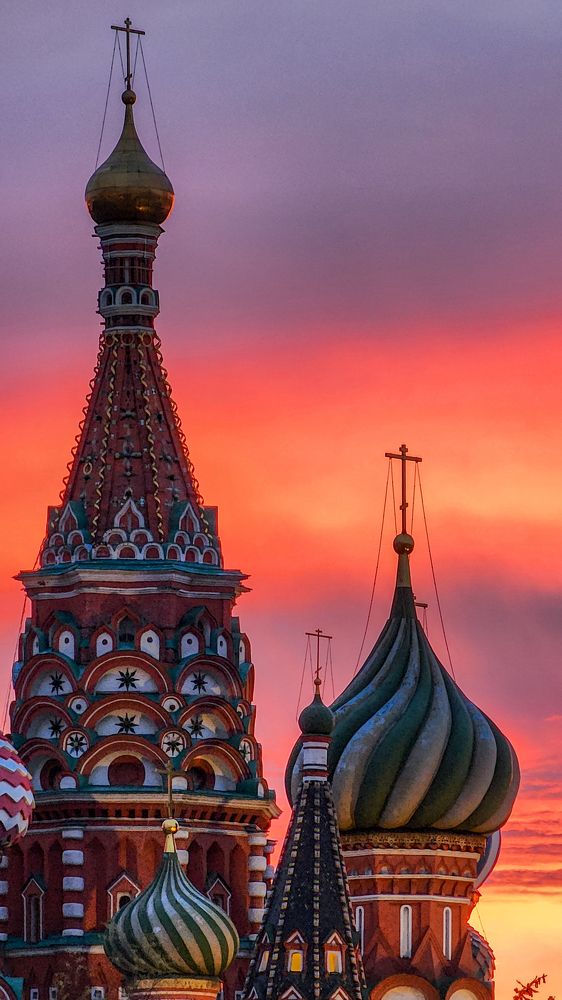 Закат и купола