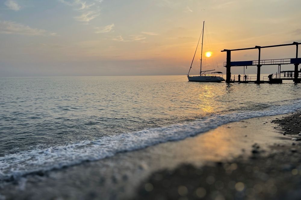 В закатном свете