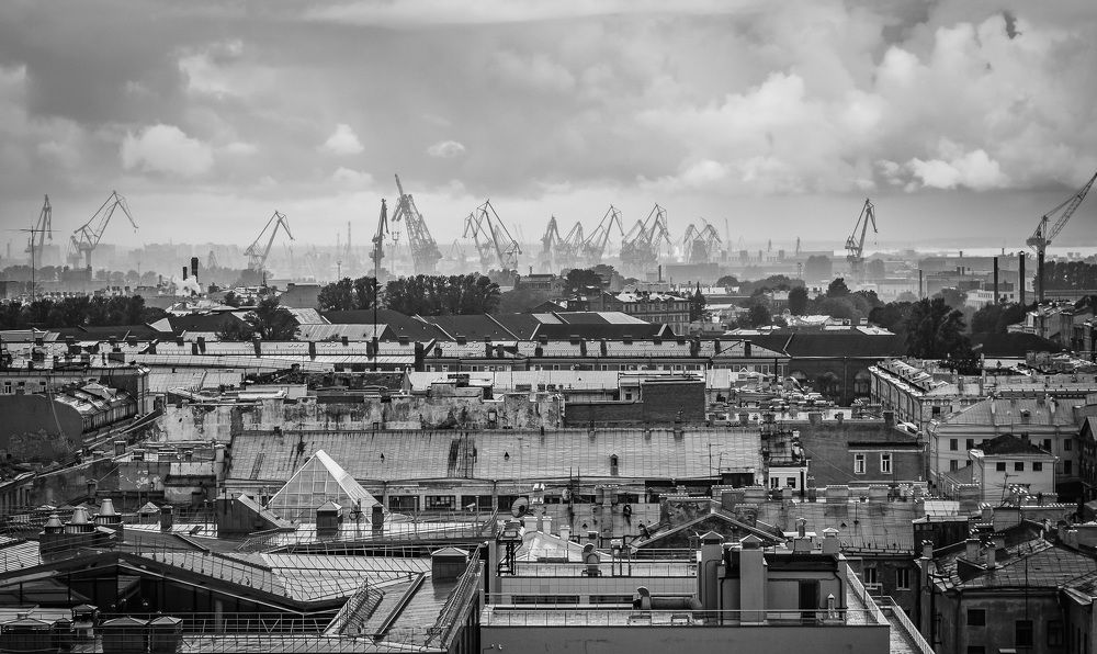 Городской пейзаж. Санкт-Петербург.