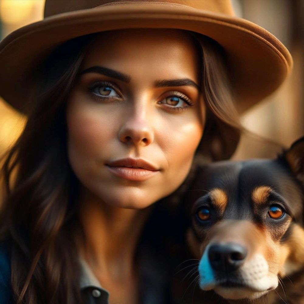 Портрет с питомцем