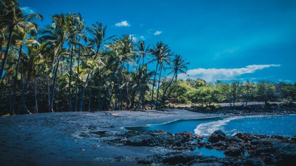 Утро на острове Гавайи