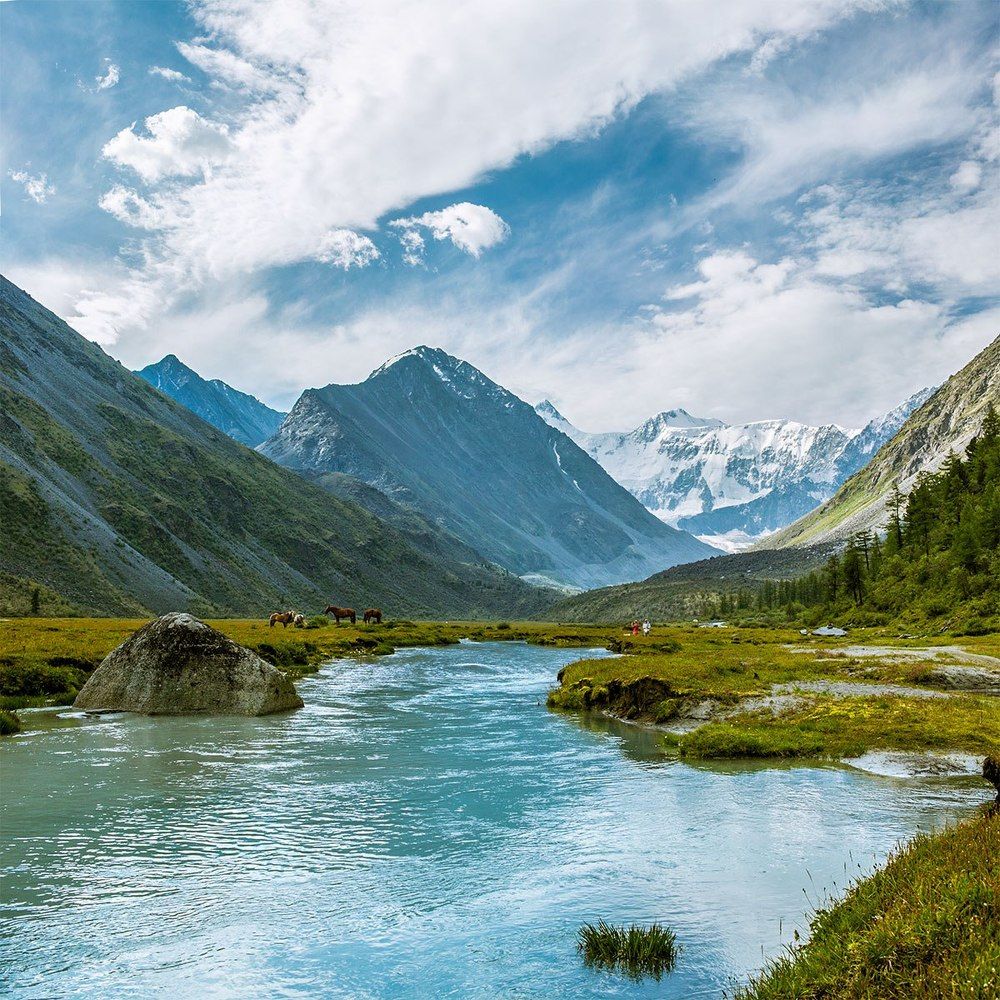 Вспоминая лето: Аккемская долина и гора Белуха. Горный Алтай 2015