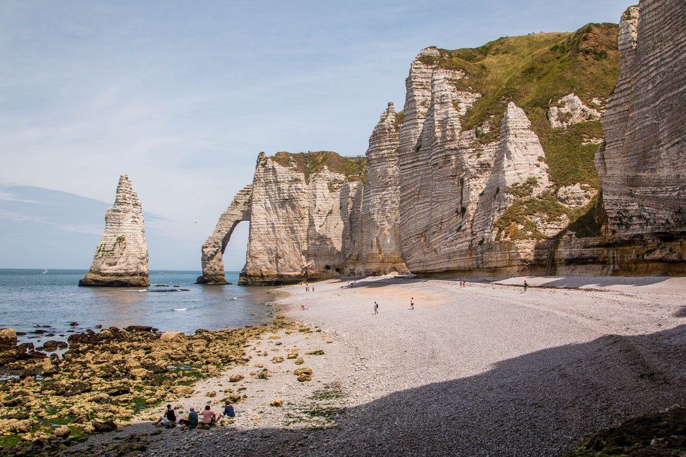Les falaises d'Étretat