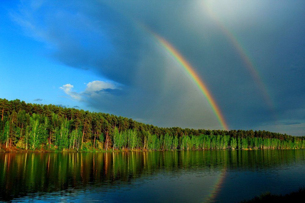 двойная радуга