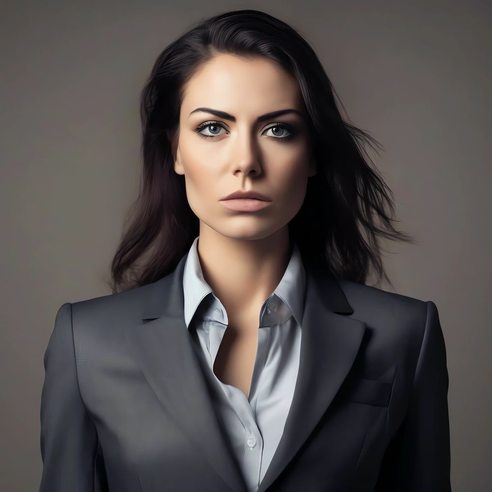 Портрет деловой девушки