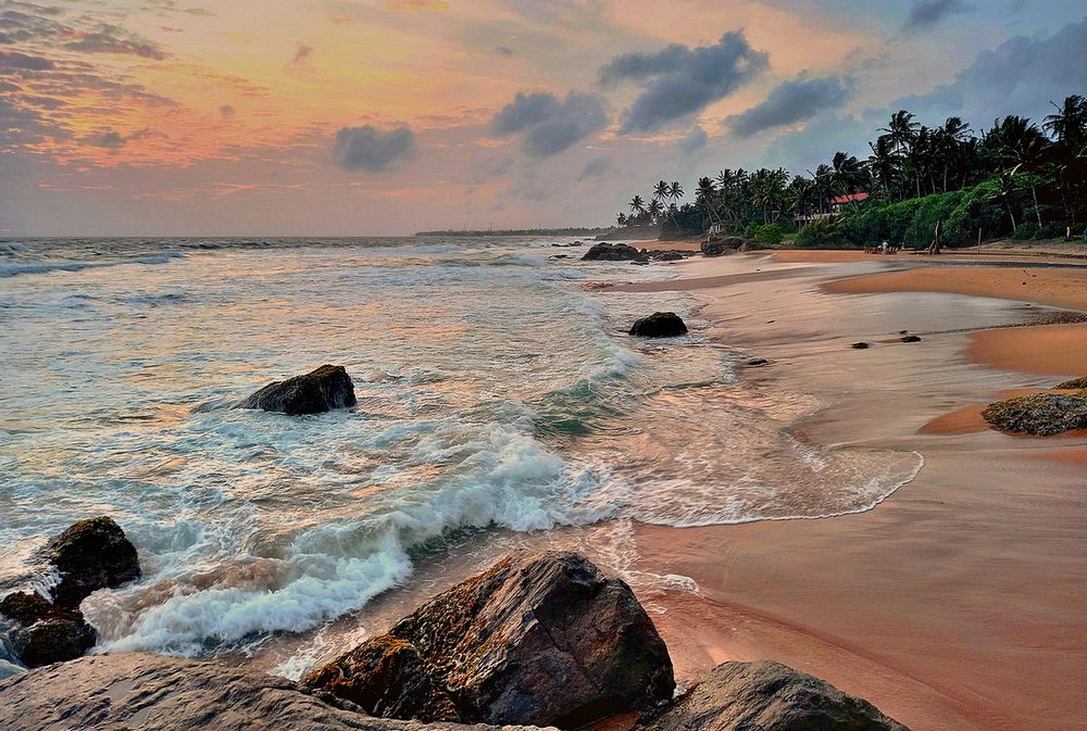 Вечер в Шри Ланка