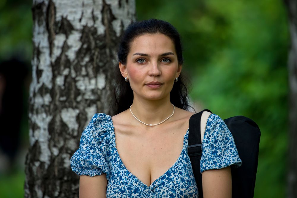 Русская женщина.