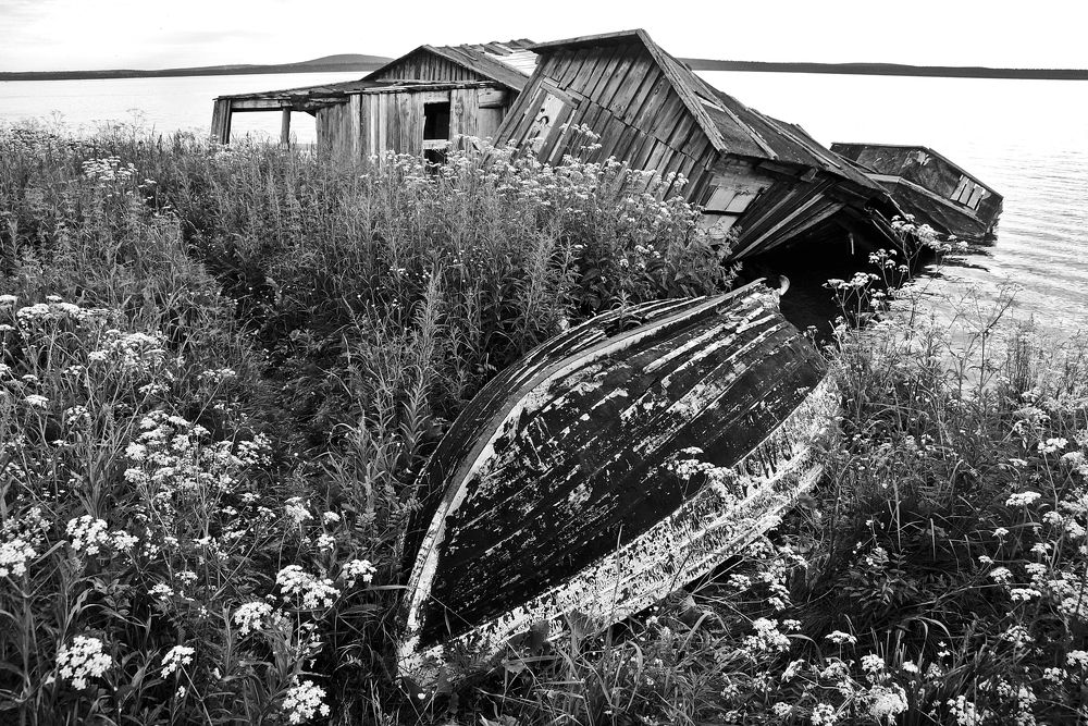 Старая лодка