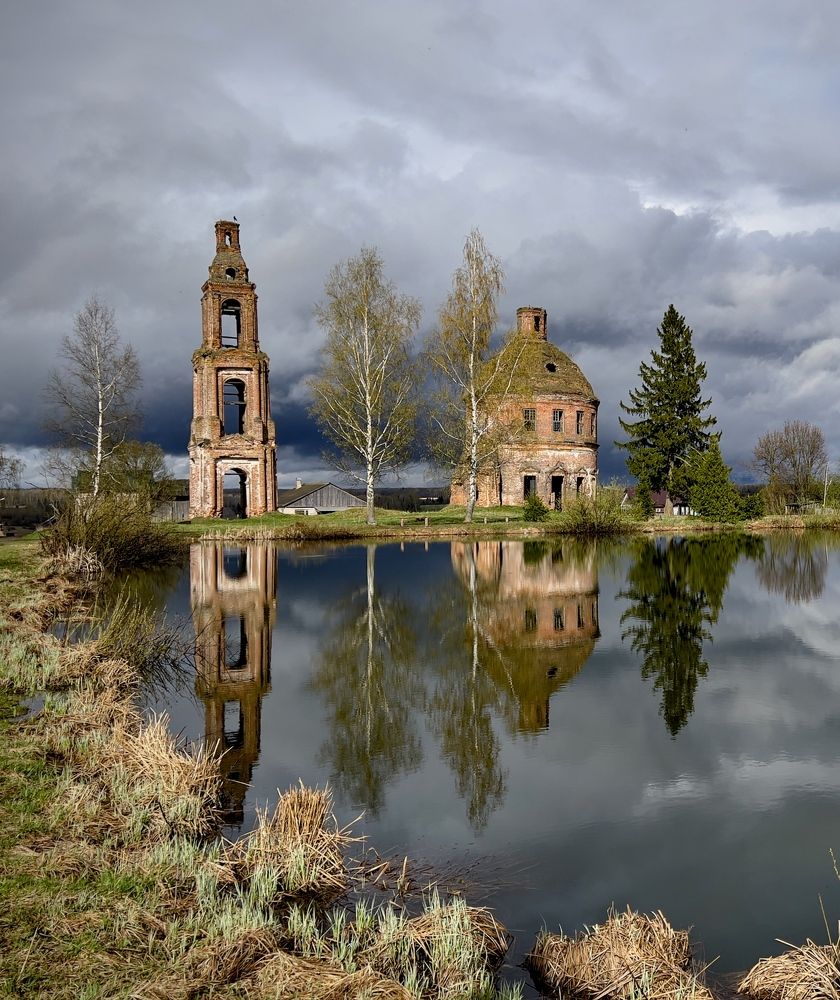 Церковь Богоявления Господня, c. Головинское. Костромская область.