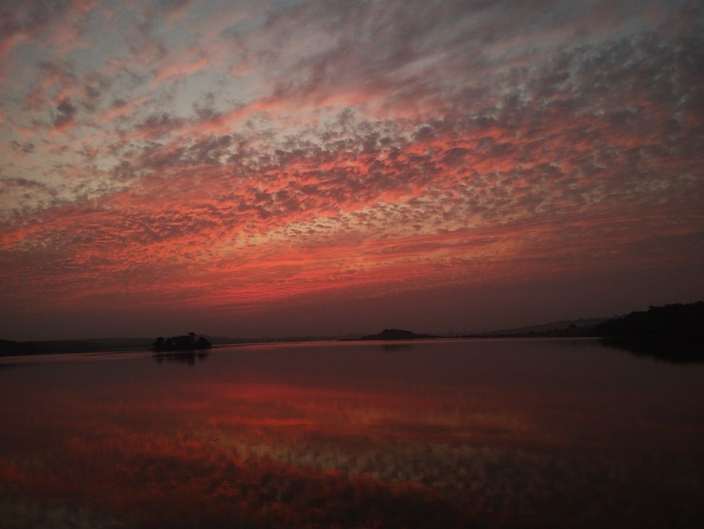 landscapes during sunset