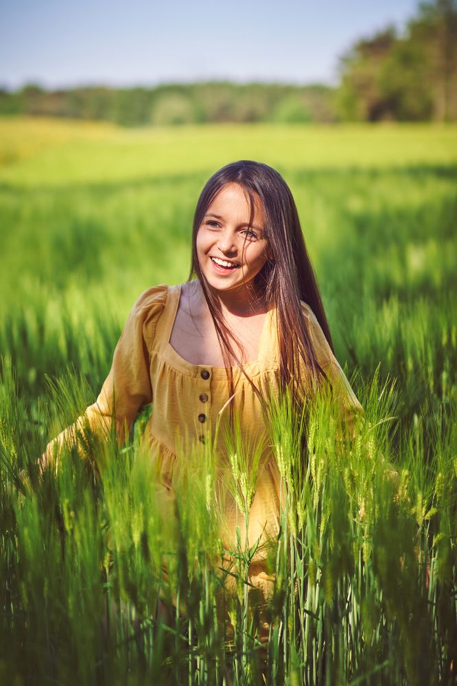 Natural smile
