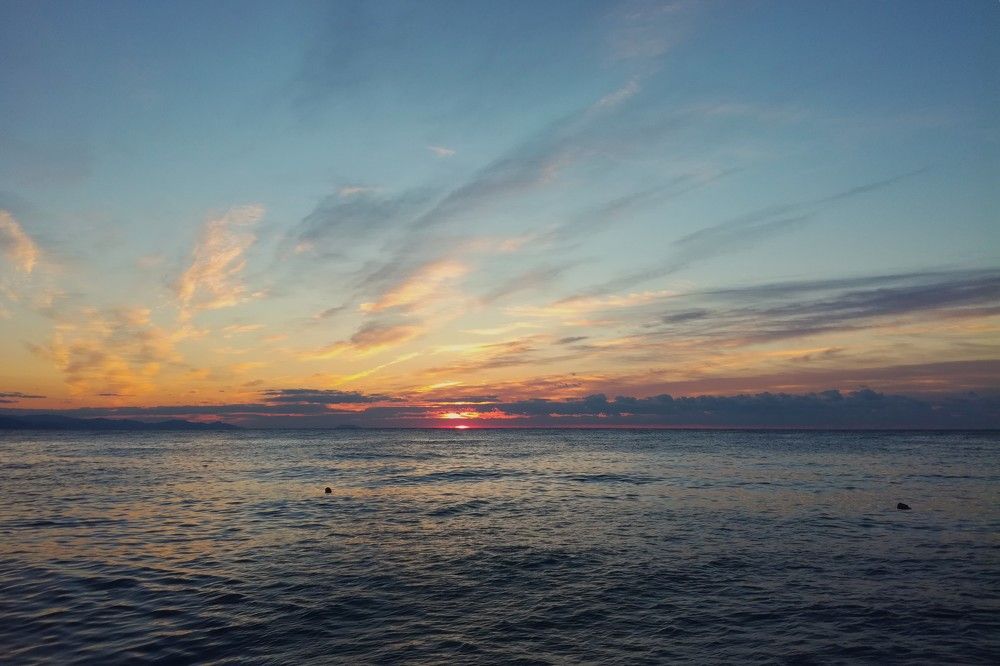 Появление Солнца