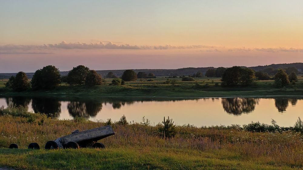 Летний вечер.
