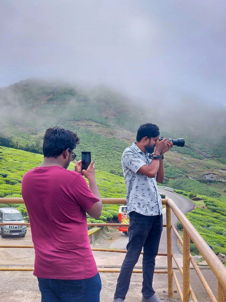 Different angles from different lenses