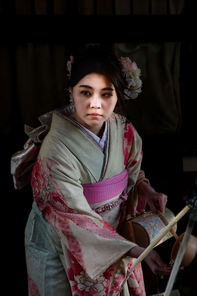 Geisha in motion