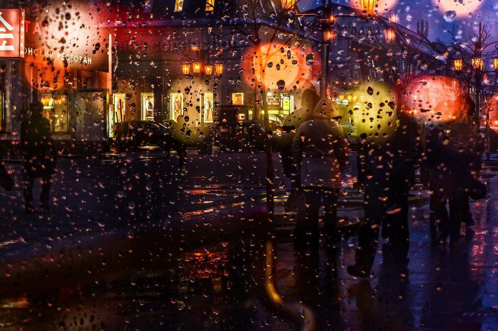 Огни ночного города