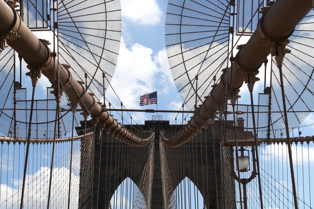 Небо в клеточку...