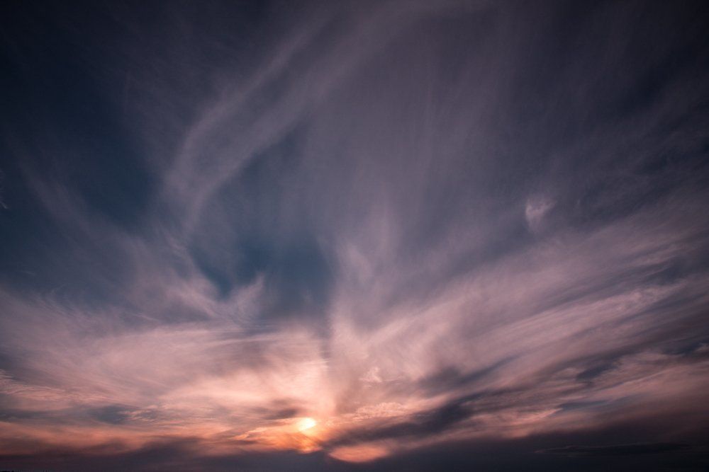 Закат после дождя