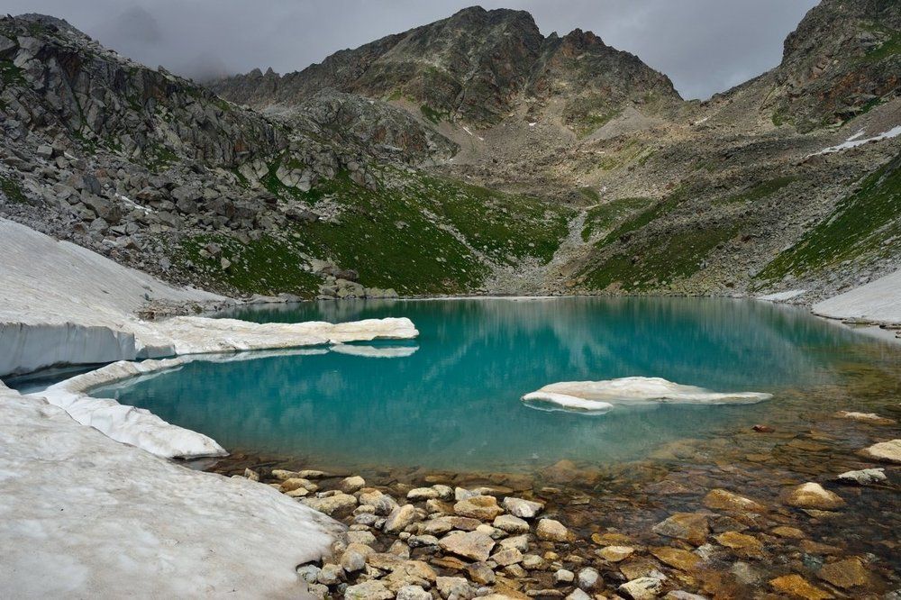 Озеро в горах