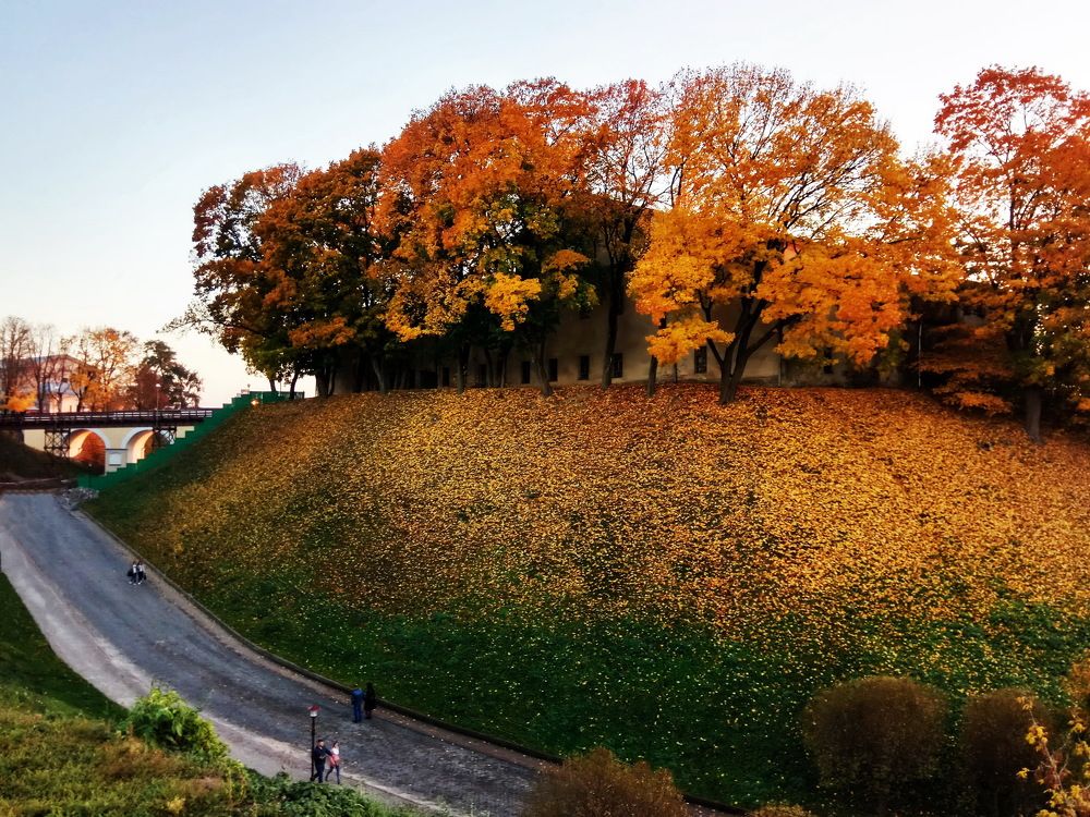 Осень в Гродно.