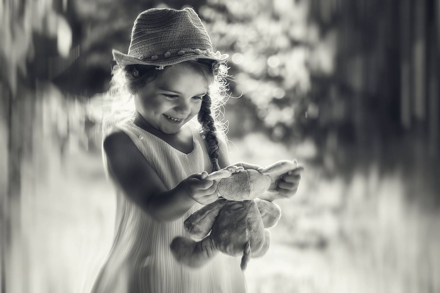 L'enfant et son doudou